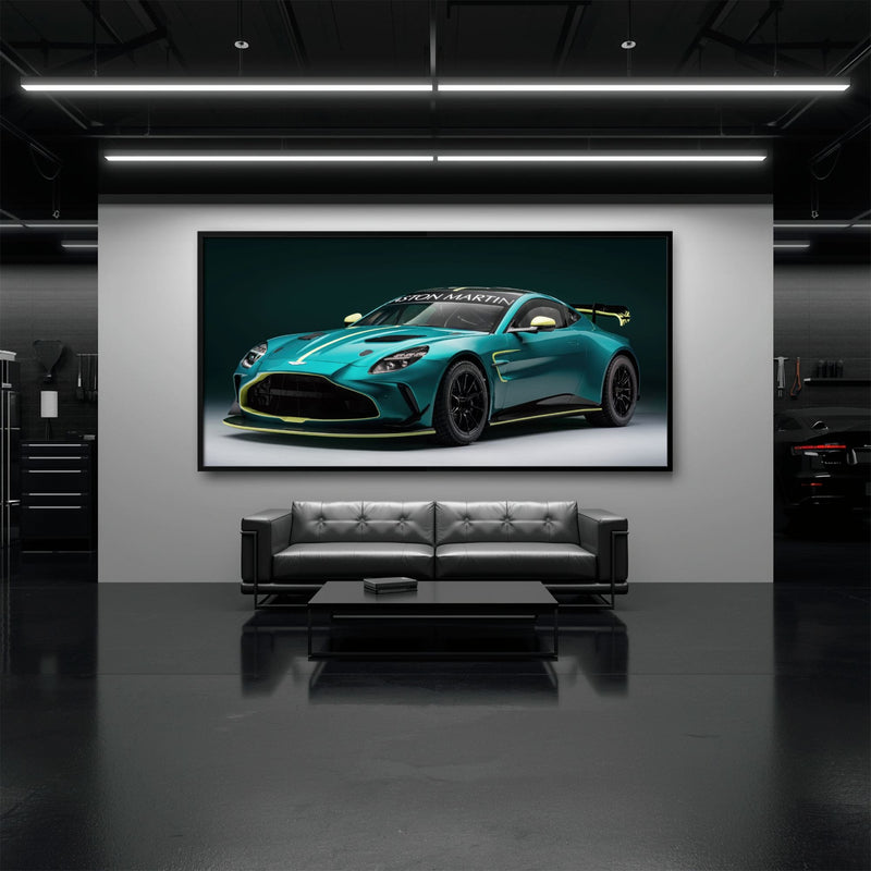 Aston Martin Wall Art – Sports Car Canvas Print - Gift For Car Lover Cars