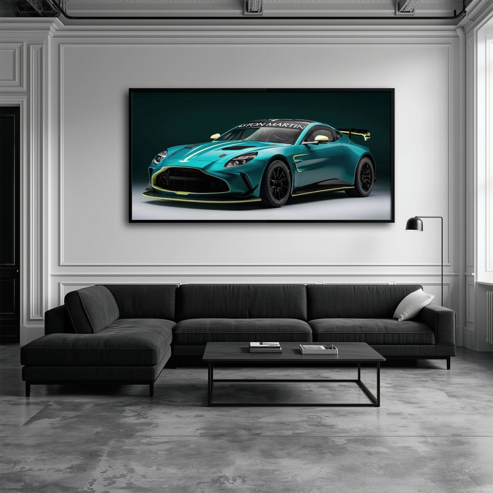 Aston Martin Wall Art – Sports Car Canvas Print - Gift For Car Lover Cars