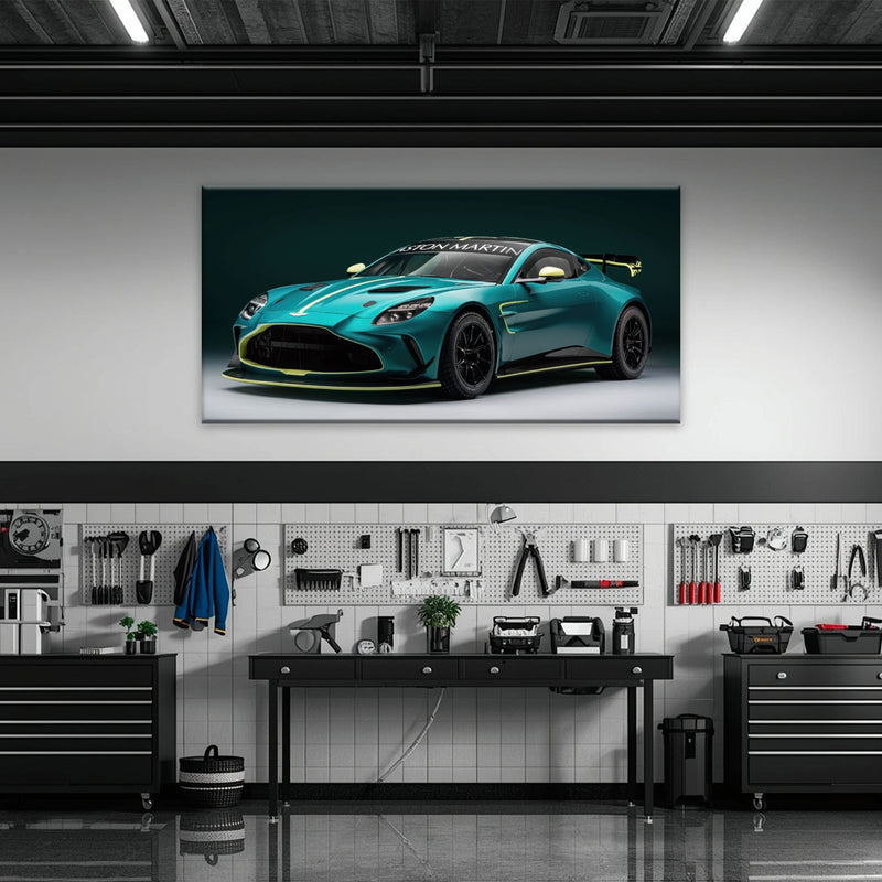 Aston Martin Wall Art – Sports Car Canvas Print - Gift For Car Lover Cars