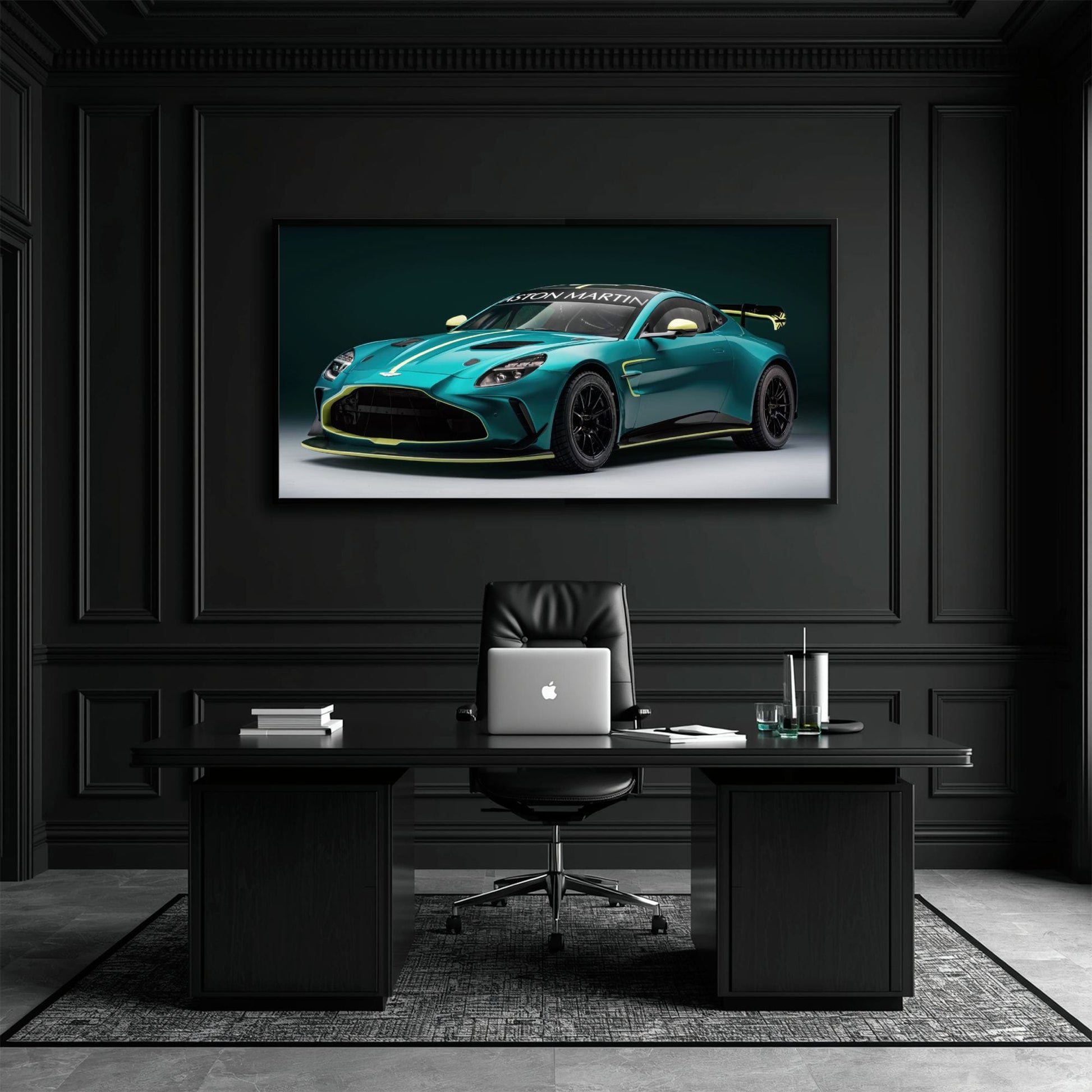 Aston Martin Wall Art – Sports Car Canvas Print - Gift For Car Lover Cars