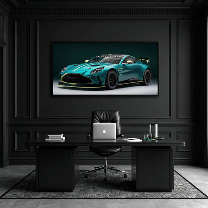 Aston Martin Wall Art – Sports Car Canvas Print - Gift For Car Lover Cars