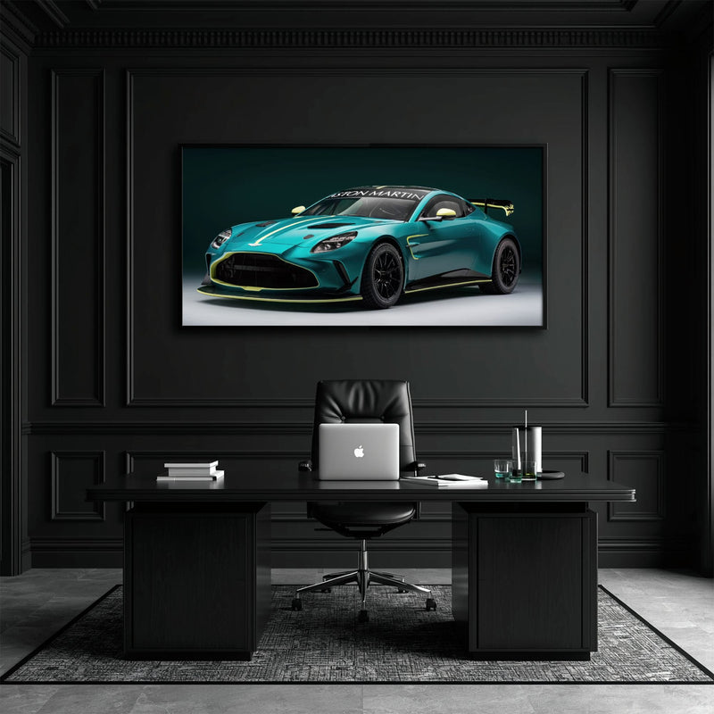 Aston Martin Wall Art – Sports Car Canvas Print - Gift For Car Lover Cars