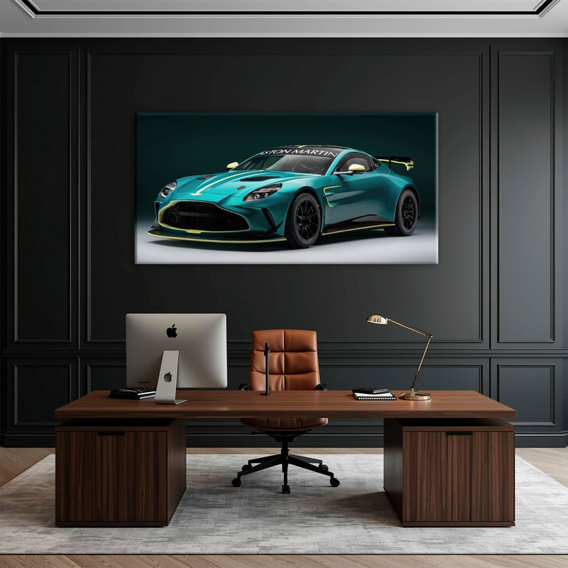 Aston Martin Wall Art – Sports Car Canvas Print - Gift For Car Lover Cars