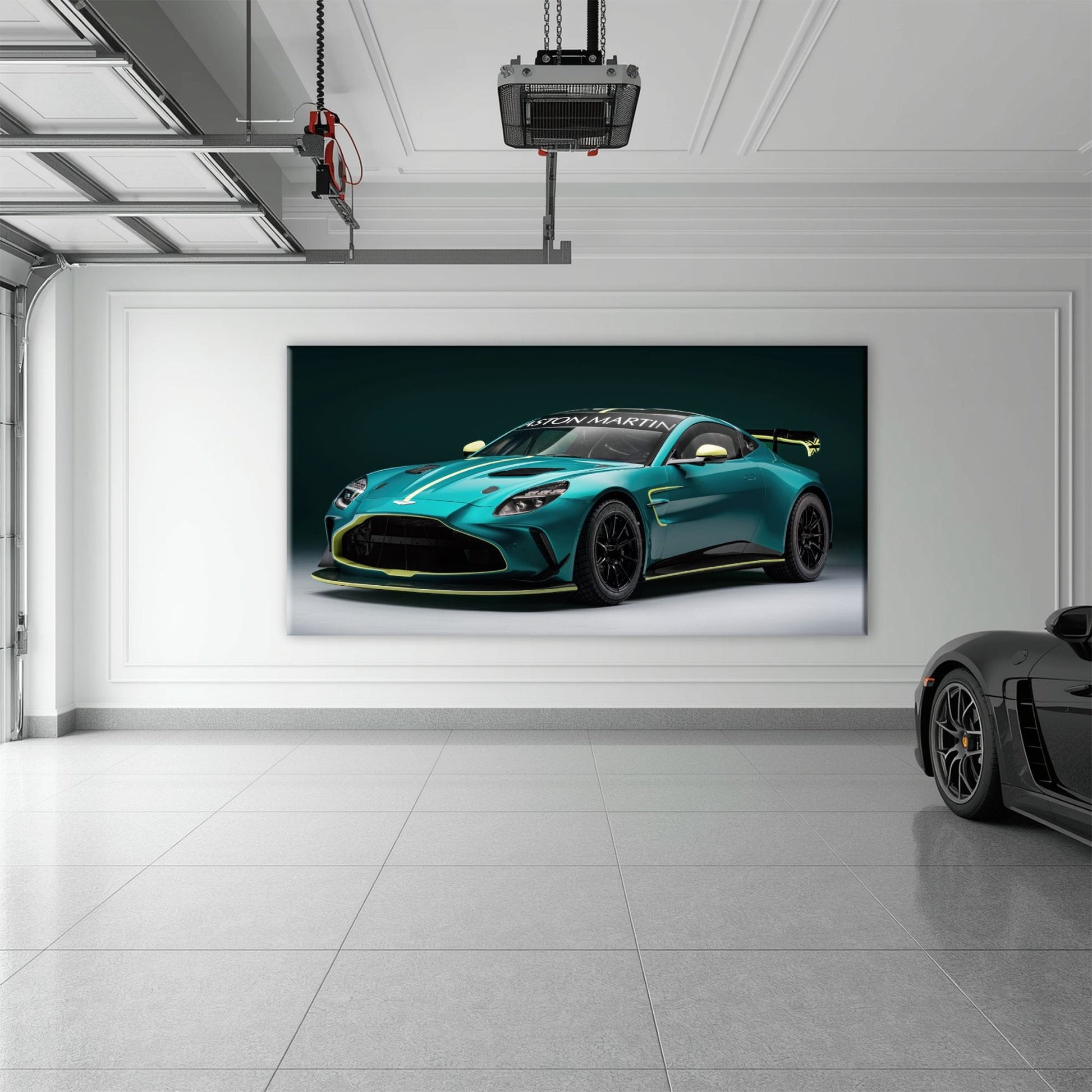 Aston Martin Wall Art – Sports Car Canvas Print - Gift For Car Lover Cars