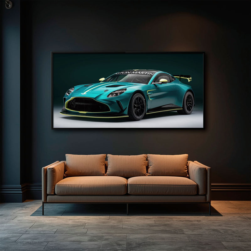 Aston Martin Wall Art – Sports Car Canvas Print - Gift For Car Lover Cars