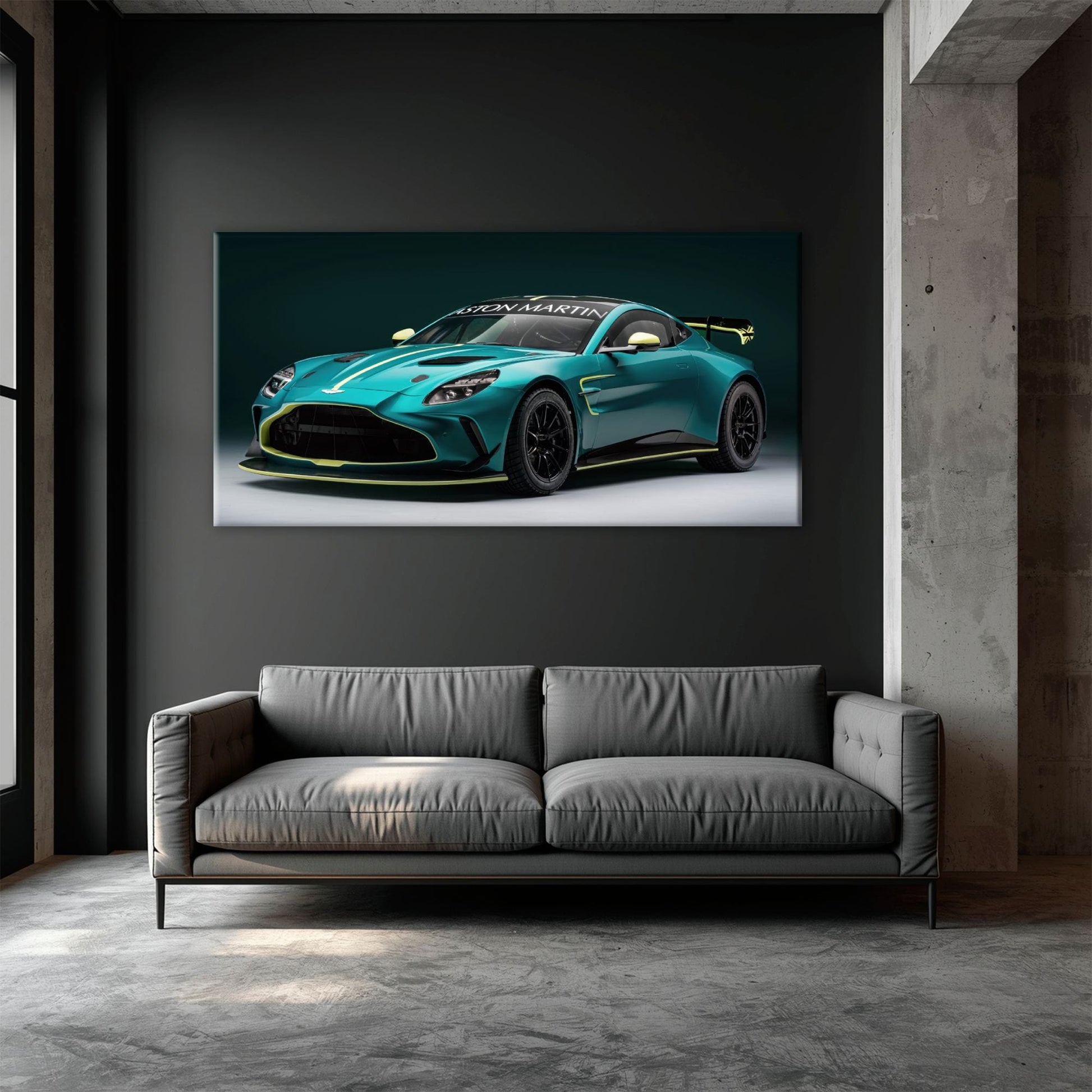Aston Martin Wall Art – Sports Car Canvas Print - Gift For Car Lover Cars