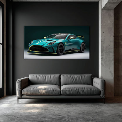 Aston Martin Wall Art – Sports Car Canvas Print - Gift For Car Lover Cars