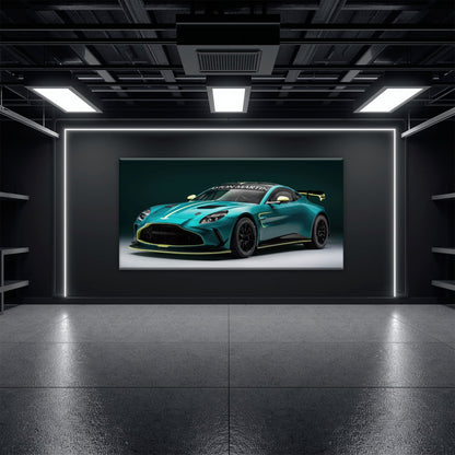 Aston Martin Wall Art – Sports Car Canvas Print - Gift For Car Lover Cars