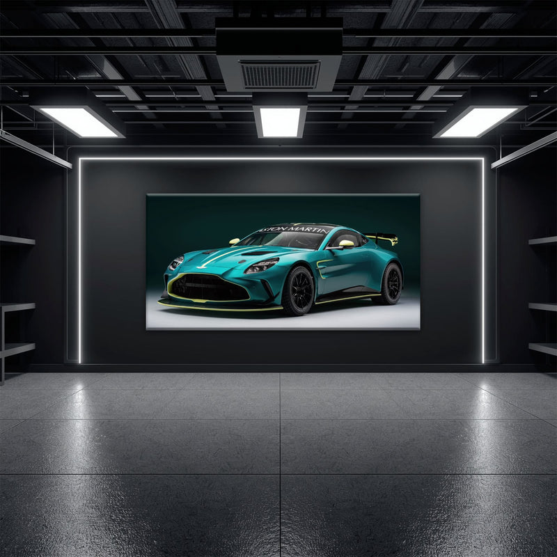 Aston Martin Wall Art – Sports Car Canvas Print - Gift For Car Lover Cars