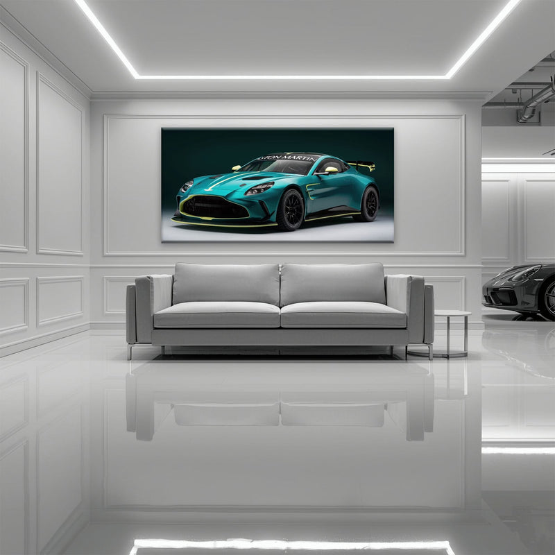 Aston Martin Wall Art – Sports Car Canvas Print - Gift For Car Lover Cars