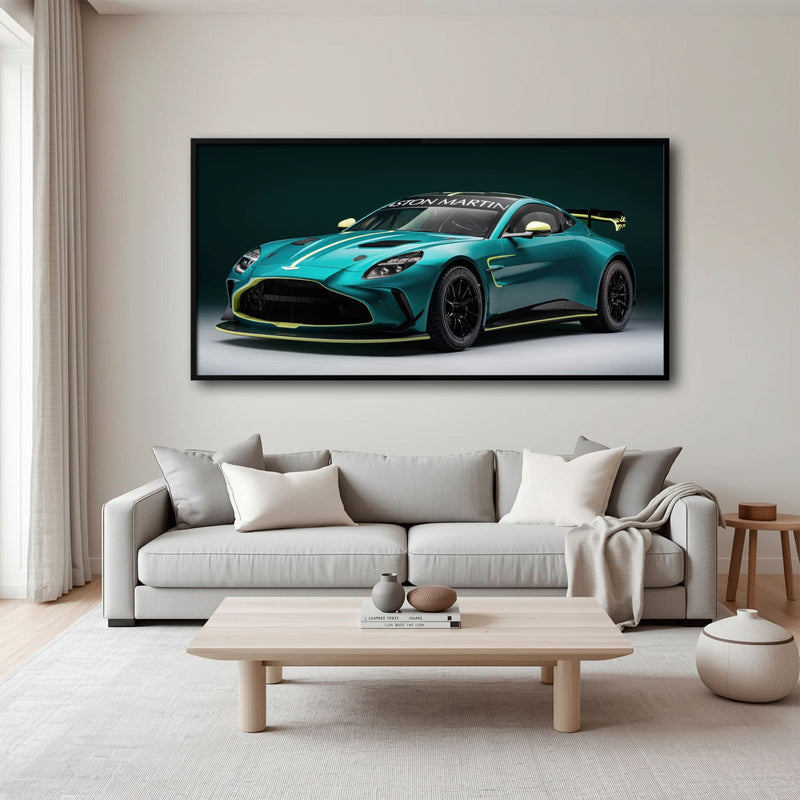 Aston Martin Wall Art – Sports Car Canvas Print - Gift For Car Lover Cars