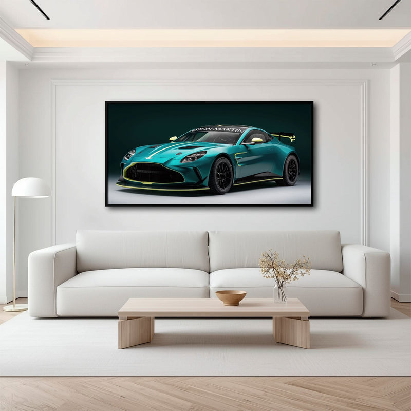 Aston Martin Wall Art – Sports Car Canvas Print - Gift For Car Lover Cars