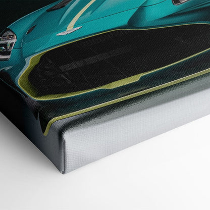 Aston Martin Wall Art – Sports Car Canvas Print - Gift For Car Lover Cars
