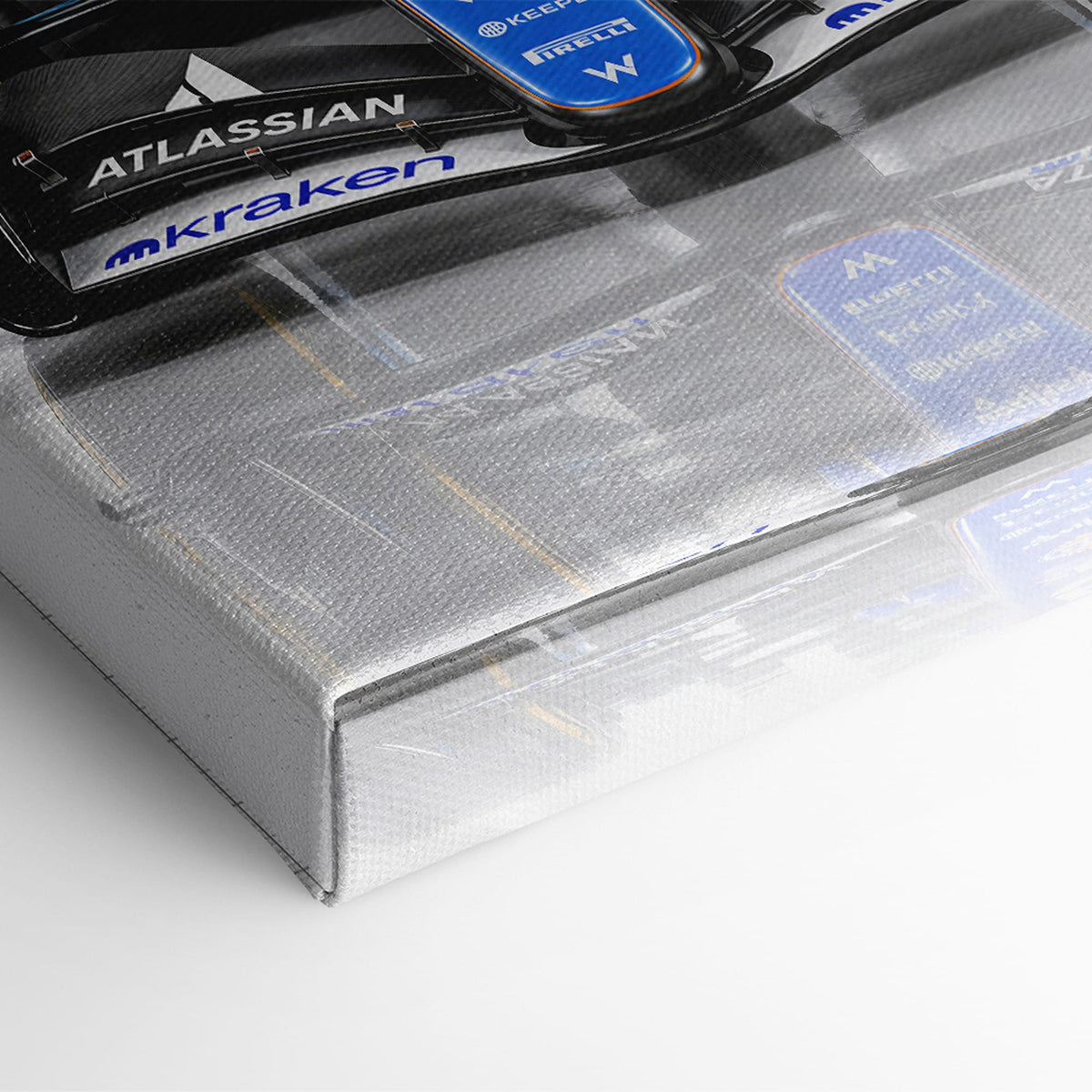 Atlassian Williams Racing FW48 Wall Art | Formula 1 Decor Cars