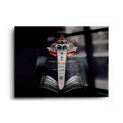 Audi F1 Wall Art – Formula 1 Motorsport Canvas Print-Racing car decor Cars
