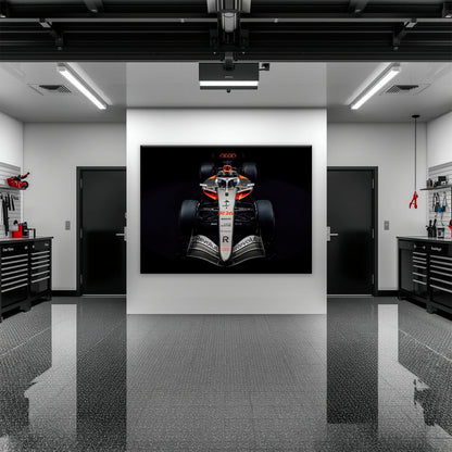 Audi F1 Wall Art – Formula 1 Motorsport Canvas Print-Racing car decor Cars