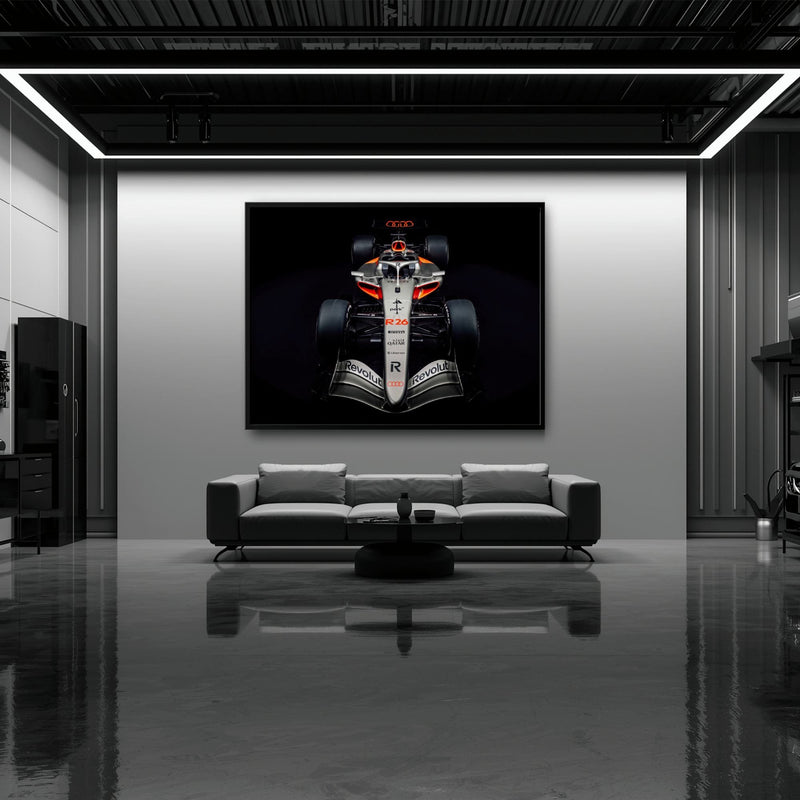Audi F1 Wall Art – Formula 1 Motorsport Canvas Print-Racing car decor Cars