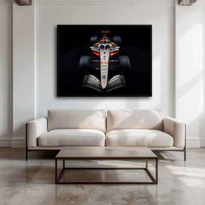 Audi F1 Wall Art – Formula 1 Motorsport Canvas Print-Racing car decor Cars