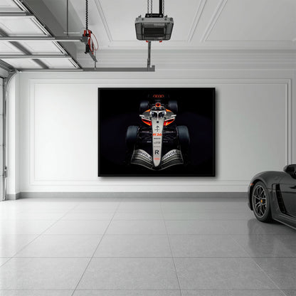 Audi F1 Wall Art – Formula 1 Motorsport Canvas Print-Racing car decor Cars