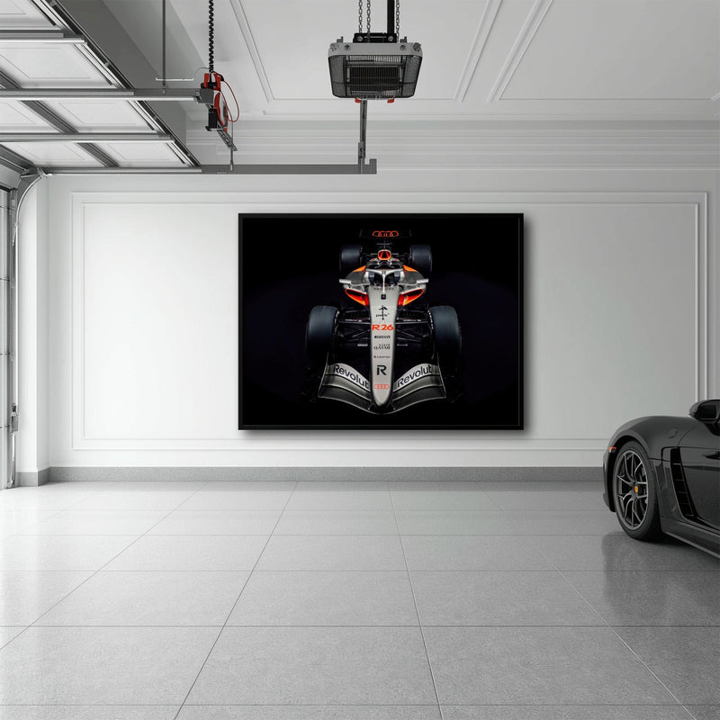 Audi F1 Wall Art – Formula 1 Motorsport Canvas Print-Racing car decor Cars