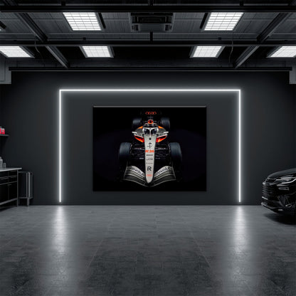Audi F1 Wall Art – Formula 1 Motorsport Canvas Print-Racing car decor Cars