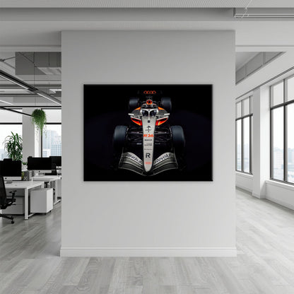 Audi F1 Wall Art – Formula 1 Motorsport Canvas Print-Racing car decor Cars