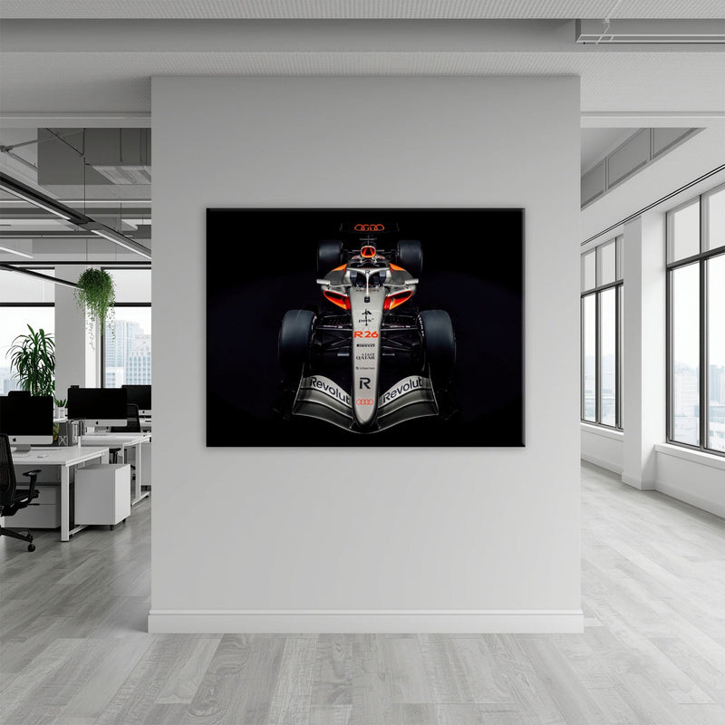 Audi F1 Wall Art – Formula 1 Motorsport Canvas Print-Racing car decor Cars