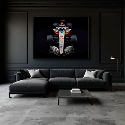 Audi F1 Wall Art – Formula 1 Motorsport Canvas Print-Racing car decor Cars