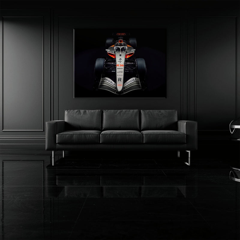 Audi F1 Wall Art – Formula 1 Motorsport Canvas Print-Racing car decor Cars