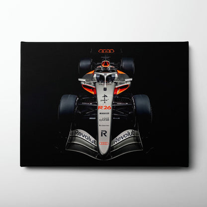 Audi F1 Wall Art – Formula 1 Motorsport Canvas Print-Racing car decor Cars