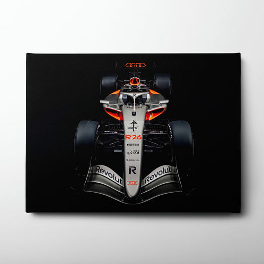 Audi F1 Wall Art – Formula 1 Motorsport Canvas Print-Racing car decor Cars