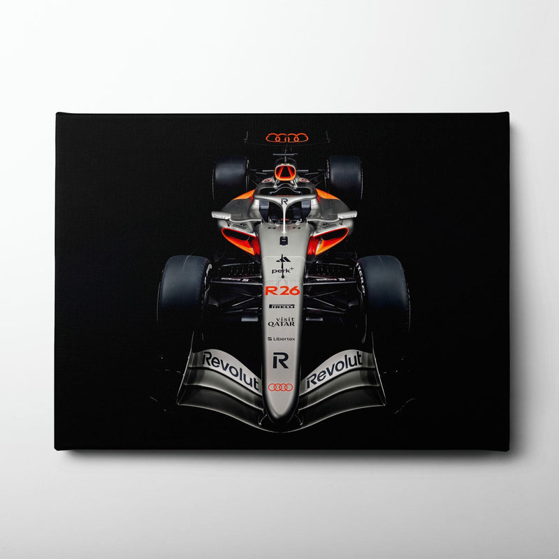 Audi F1 Wall Art – Formula 1 Motorsport Canvas Print-Racing car decor Cars