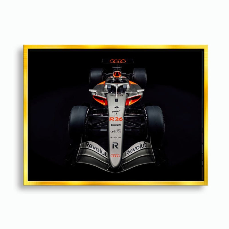 Audi F1 Wall Art – Formula 1 Motorsport Canvas Print-Racing car decor Cars
