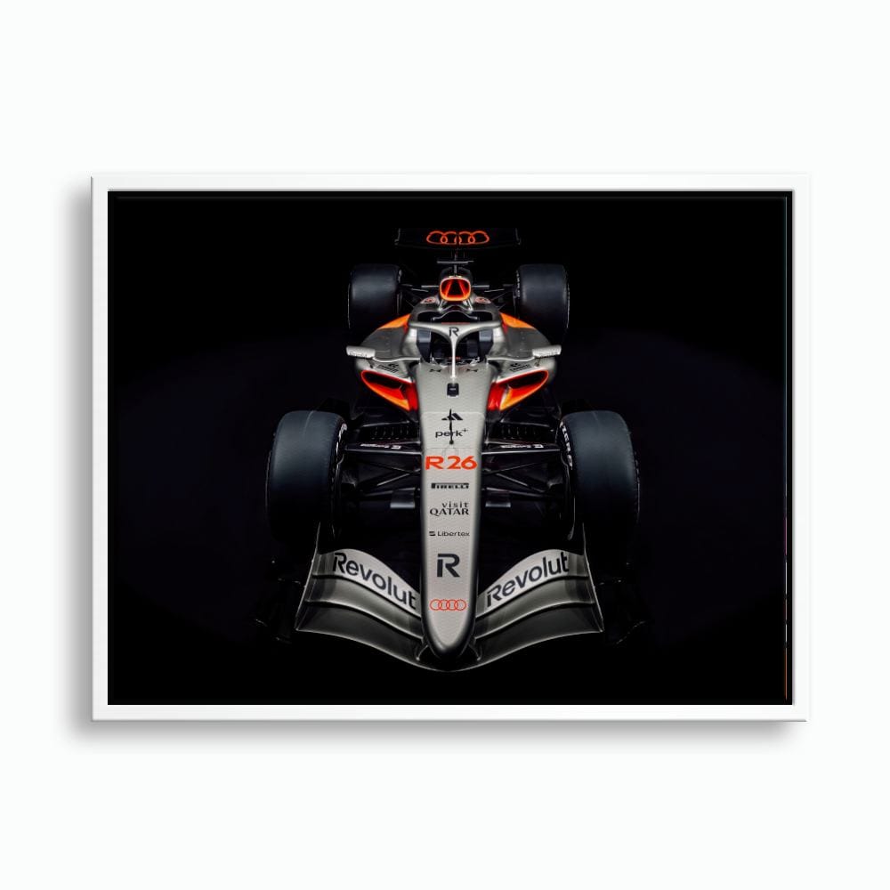Audi F1 Wall Art – Formula 1 Motorsport Canvas Print-Racing car decor Cars