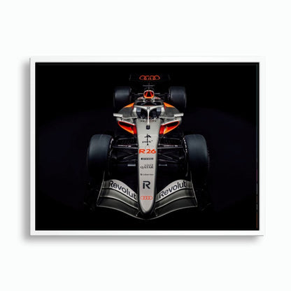 Audi F1 Wall Art – Formula 1 Motorsport Canvas Print-Racing car decor Cars