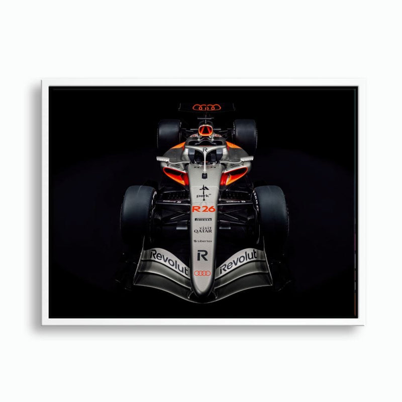 Audi F1 Wall Art – Formula 1 Motorsport Canvas Print-Racing car decor Cars