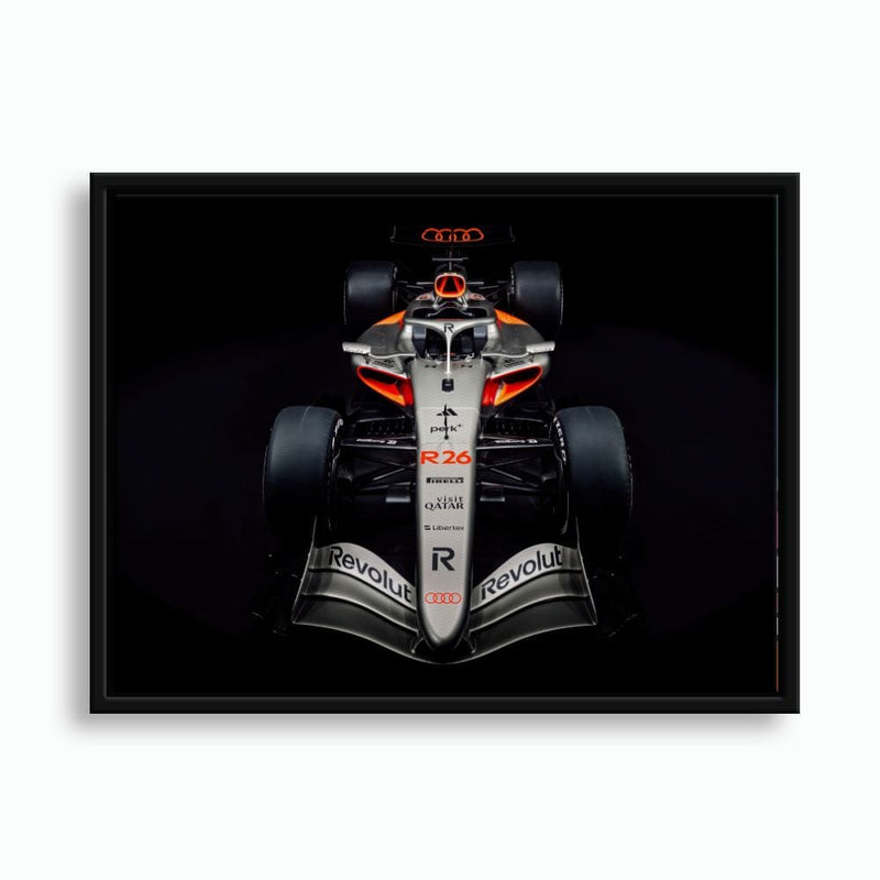 Audi F1 Wall Art – Formula 1 Motorsport Canvas Print-Racing car decor Cars