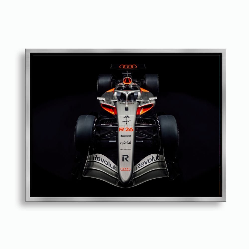Audi F1 Wall Art – Formula 1 Motorsport Canvas Print-Racing car decor Cars