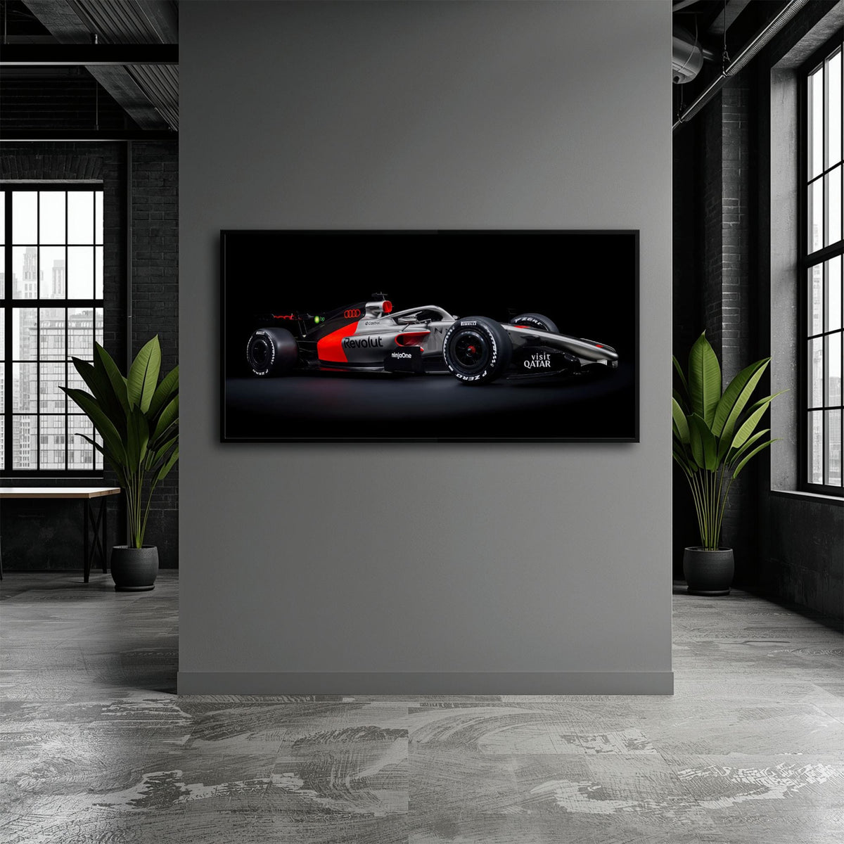 Audi Formula 1 Wall Art– Modern Motorsport Canvas Print Cars
