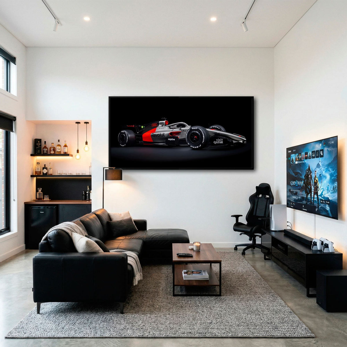 Audi Formula 1 Wall Art– Modern Motorsport Canvas Print Cars