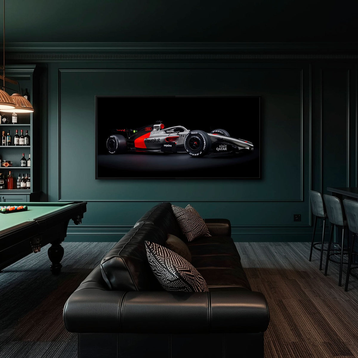 Audi Formula 1 Wall Art– Modern Motorsport Canvas Print Cars