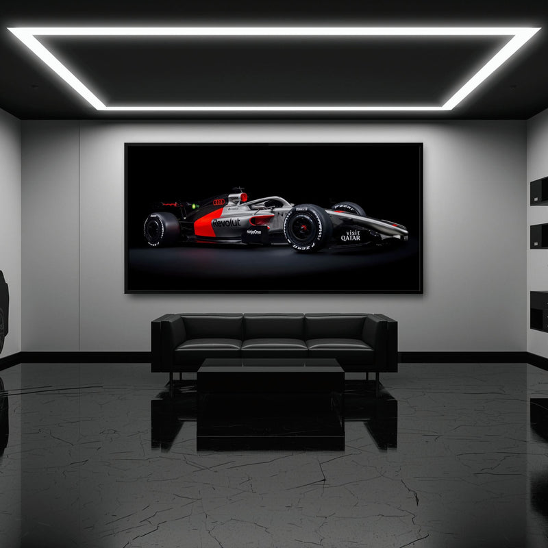 Audi Formula 1 Wall Art– Modern Motorsport Canvas Print Cars