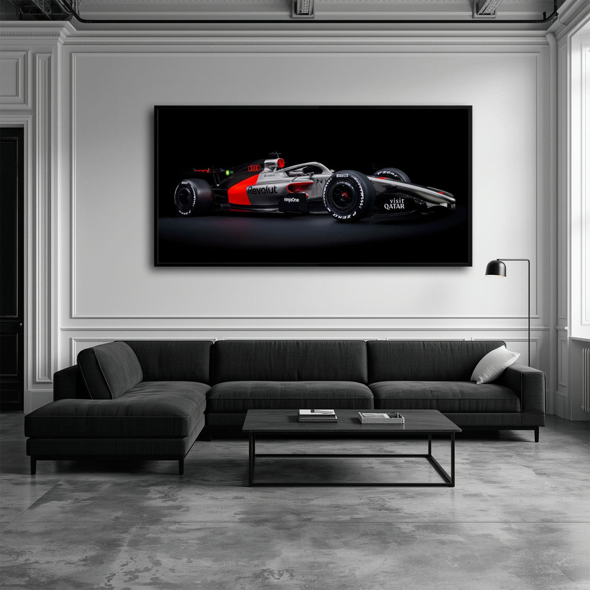 Audi Formula 1 Wall Art– Modern Motorsport Canvas Print Cars
