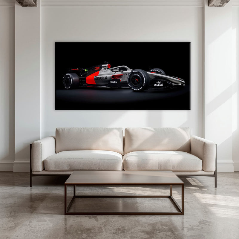 Audi Formula 1 Wall Art– Modern Motorsport Canvas Print Cars