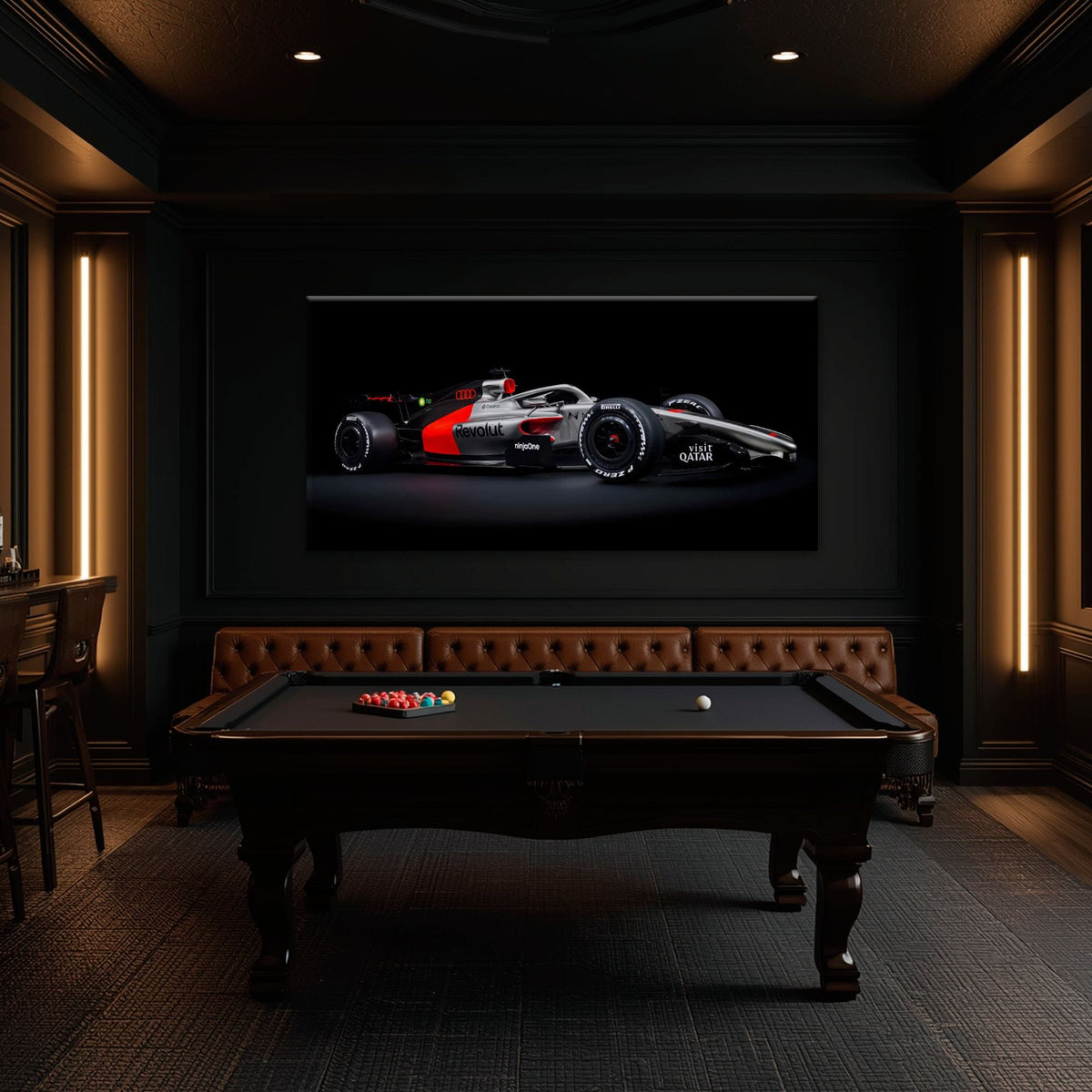 Audi Formula 1 Wall Art– Modern Motorsport Canvas Print Cars