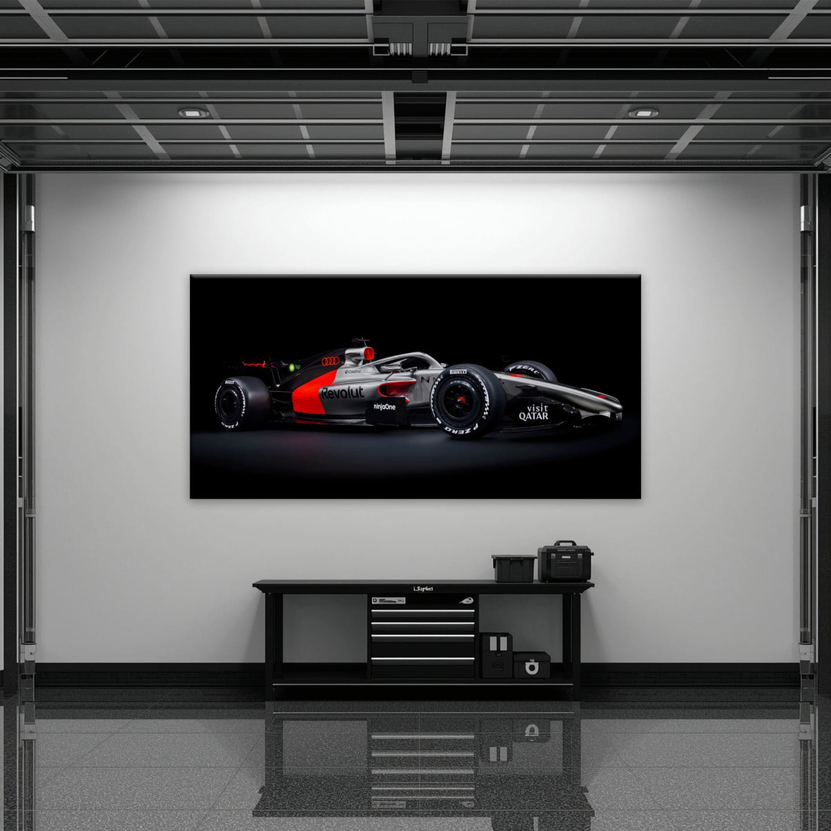 Audi Formula 1 Wall Art– Modern Motorsport Canvas Print Cars