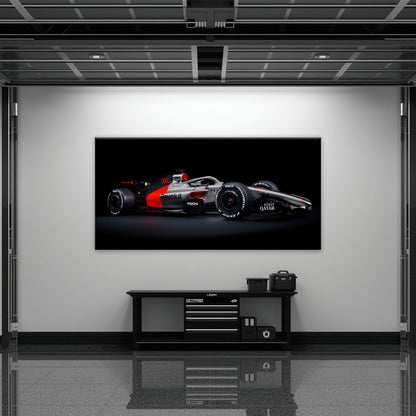 Audi Formula 1 Wall Art– Modern Motorsport Canvas Print Cars