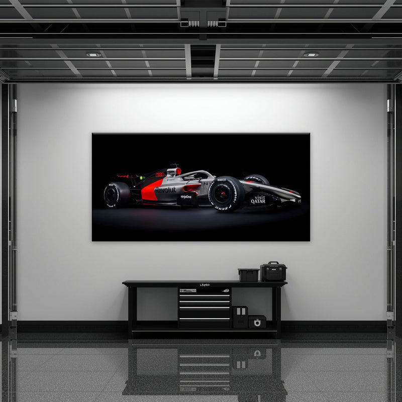 Audi Formula 1 Wall Art– Modern Motorsport Canvas Print Cars