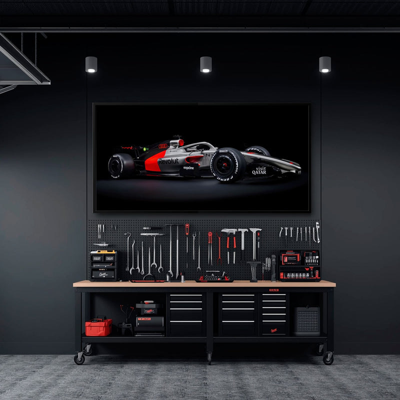 Audi Formula 1 Wall Art– Modern Motorsport Canvas Print Cars