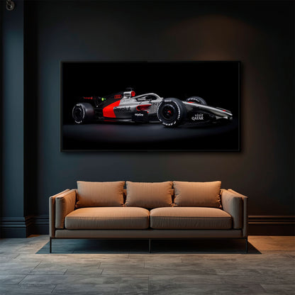 Audi Formula 1 Wall Art– Modern Motorsport Canvas Print Cars